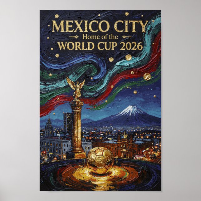 Poster cidade do méxico (Frente)
