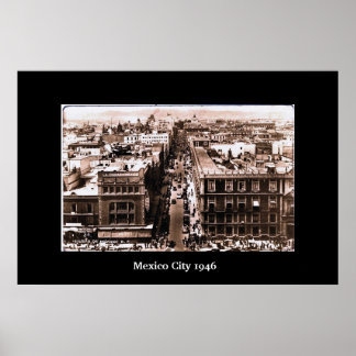 Pôster Cidade do México 1946