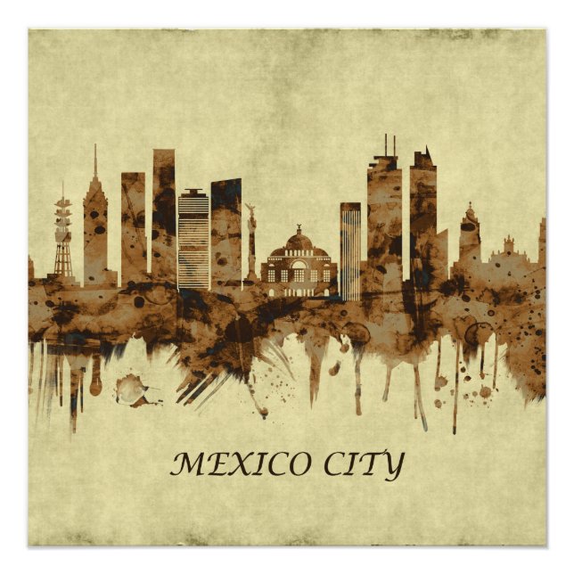 Pôster Cidade do México Cidade do México (Frente)