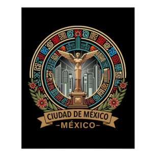 Pôster Cidade do México México América Central