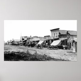 POSTER CIDADE DO OCIDENTE ANTIGO, KANSAS