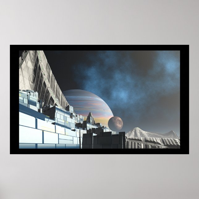 Poster Cidade do SciFi (Frente)