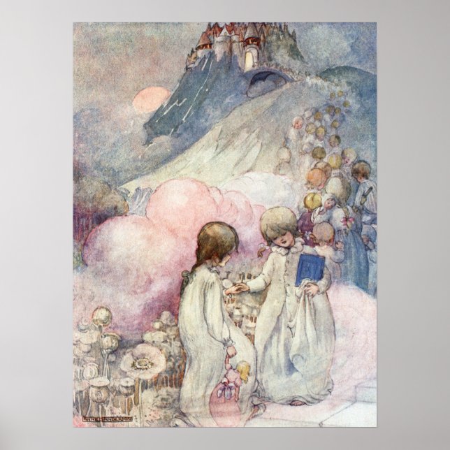 Poster Cidade do Sono por Anne Anderson (Frente)