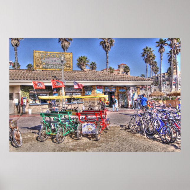 Pôster Cidade do surf " (Frente)