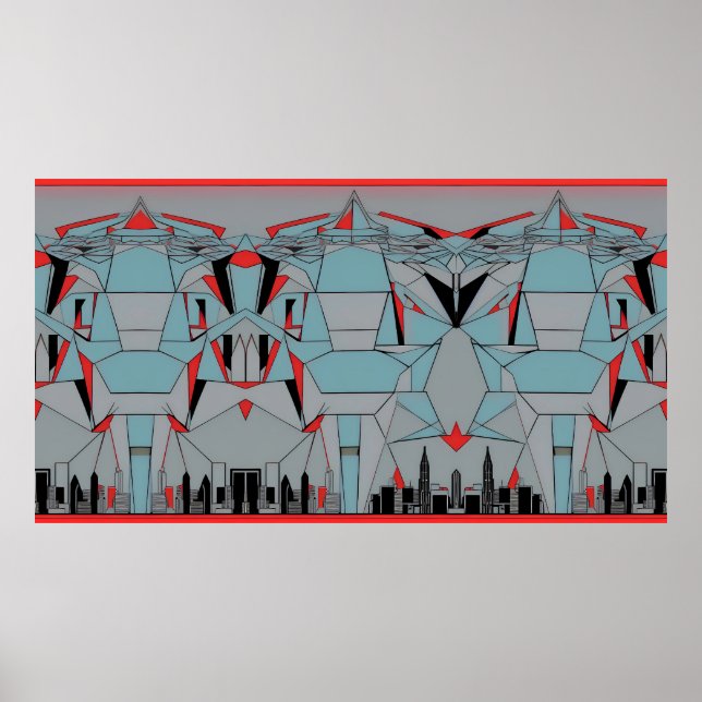 Poster Cidade dos Deuses Sonhadores (Frente)