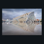 Poster Cidade Espanha de Artes e Ciência Calatrava<br><div class="desc">Cidade Espanha de Artes e Ciências de Valência — Posters do Complexo Arquitetônico Turístico 12 de Tesouros. Apenas por um tempo limitado. Pegue o seu agora!</div>