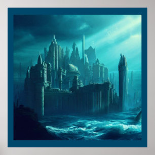 Poster Cidade Fantástica de Atlantis 1