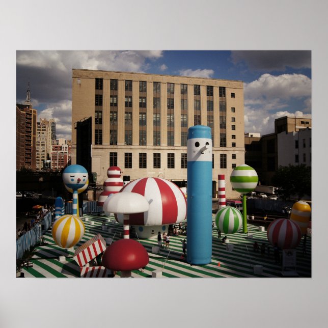 Poster Cidade Feliz, Meio (Frente)