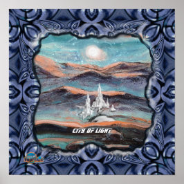 Poster Cidade futura da luz