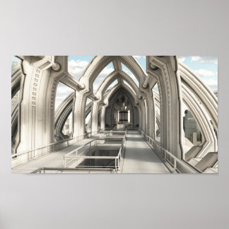 Poster Cidade futura do dentro a