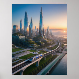 Poster Cidade Futurista de São Francisco 2026