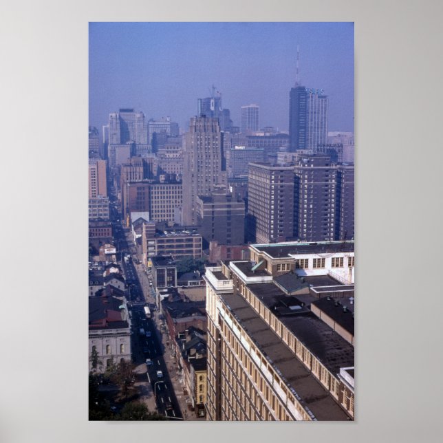 Poster Cidade Histórica de Filadélfia Ben Franklin (Frente)