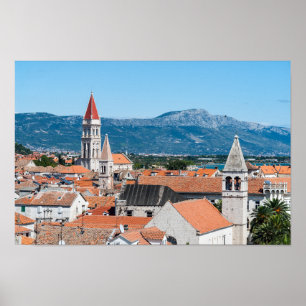 Poster Cidade histórica de Trogir - Dalmácia, Croatia