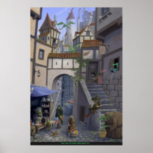 Pôster cidade interna do diabrete