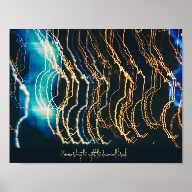 Poster Cidade noturna  (Frente)