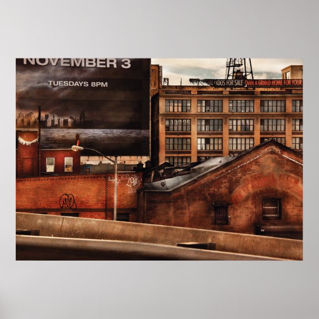 Pôster Cidade - NY - NY Histórico (Frente)