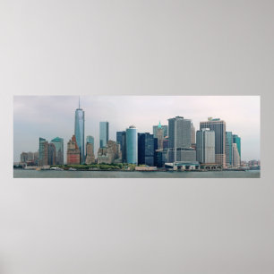 Pôster Cidade - NY - o distrito financeiro