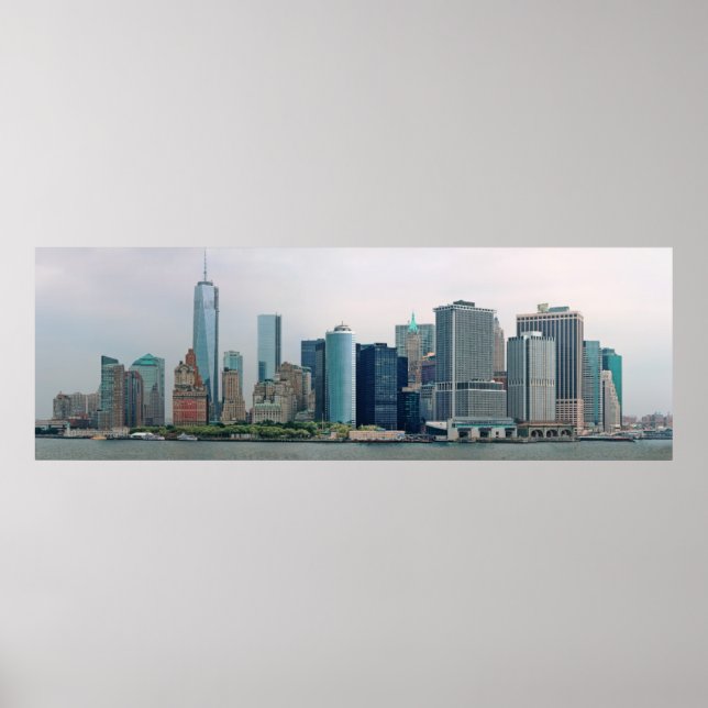 Pôster Cidade - NY - O distrito financeiro (Frente)