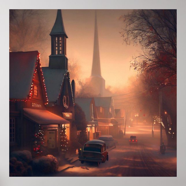 Poster Cidade Pequena Natal 4 (Frente)