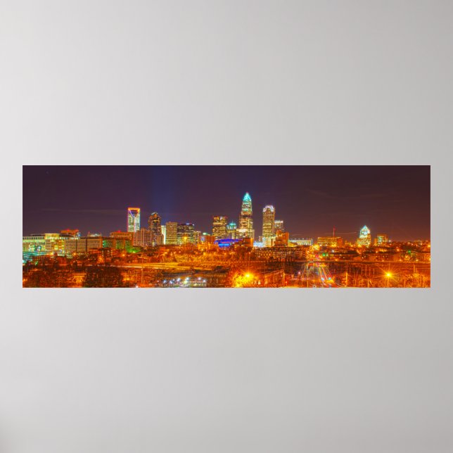 Pôster cidade rainha à noite (Frente)