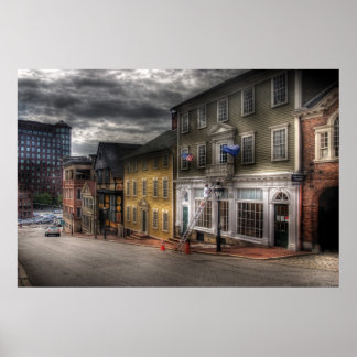 Poster Cidade - Rhode Island - Providence 2007 - Thomas S