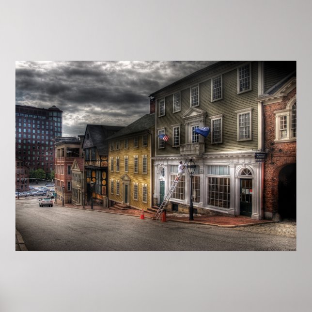Poster Cidade - Rhode Island - Providence 2007 - Thomas S (Frente)