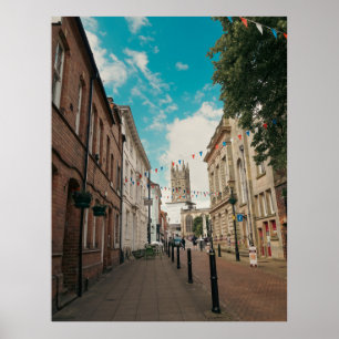 Poster Cidade rural inglesa
