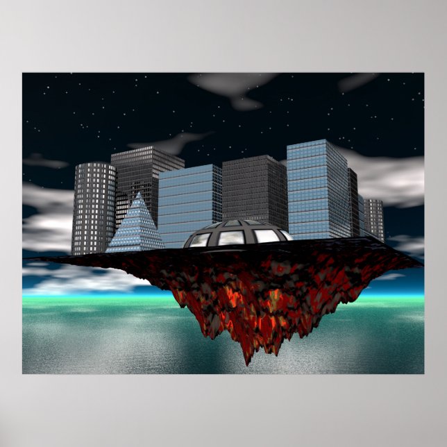 Pôster Cidade Sagrada (Frente)