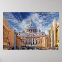 Cidade Vaticano da Igreja Basilica de Peter, rua