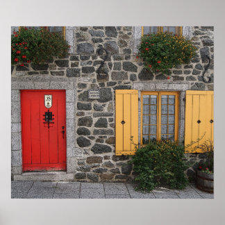 Pôster Cidade Velha de Quebec, Canadá
