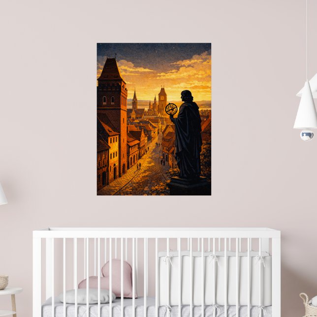 Poster Cidade Velha de Toruń (Berçário 2)