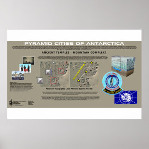 Poster Cidades da Pirâmide Antártica 3