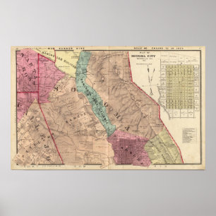 Pôster Cidades de papais noeis Rosa, Vallejo e Sonoma