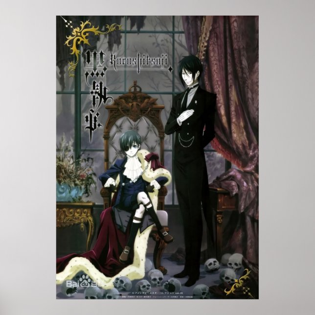 Poster Ciel  Sebastian Michaelis (Frente)