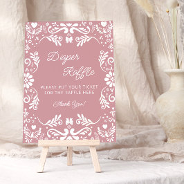 Poster Cielito Lindo Fralda mexicana Raffle