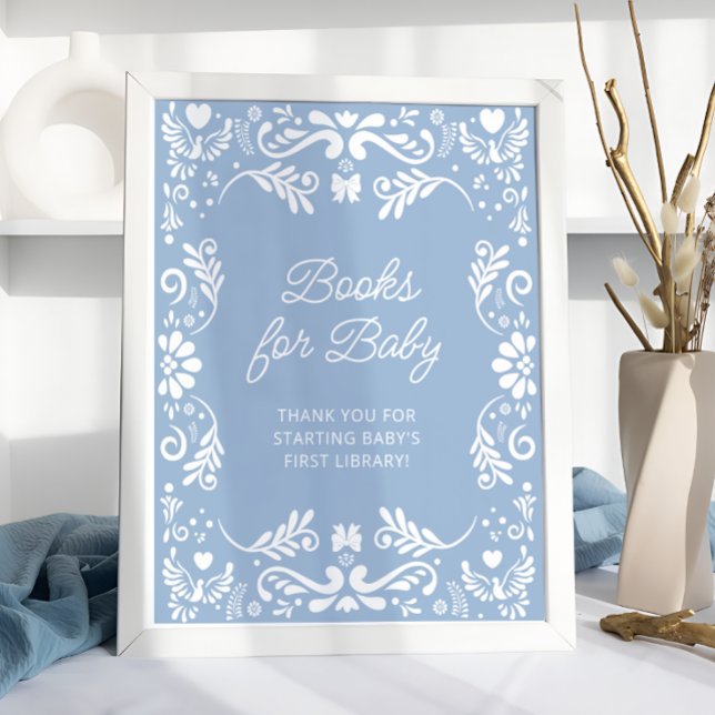 Poster Cielito Lindo Livros Chás de fraldas mexicanos par (Criador carregado)