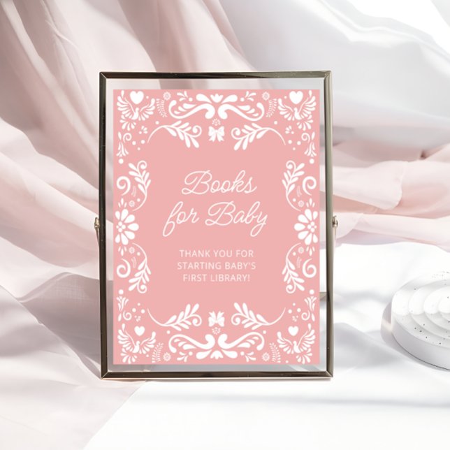 Poster Cielito Lindo Livros Chás de fraldas mexicanos par (Criador carregado)