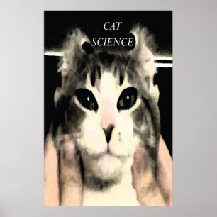 Poster Ciência do gato