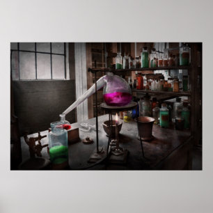 Pôster Ciência - químico - química para a medicina