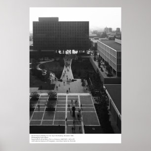 Pôster Ciências sociais que constroem, UCLA, 1966