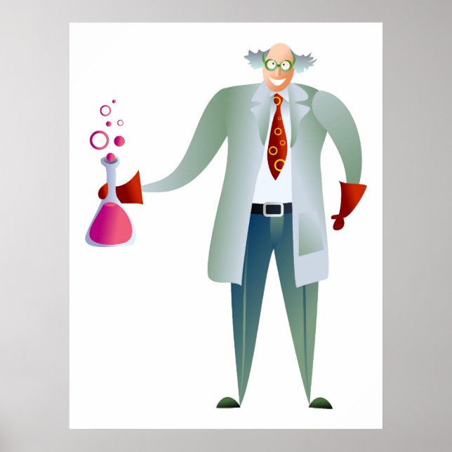 Poster Cientista (Frente)