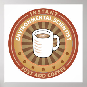 Poster Cientista ambiental imediato