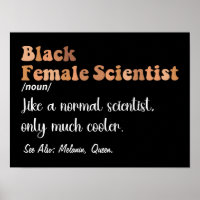 Cientistas Engraçados em Definição de Mulheres Neg
