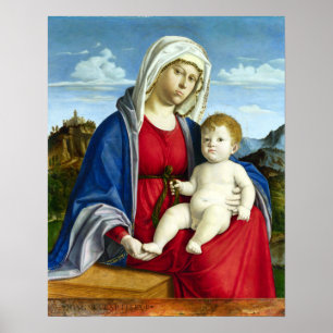 Poster Cima da Conegliano Madonna e Criança