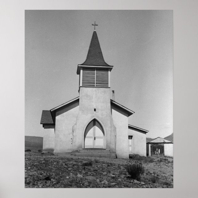 Poster Cimarron Church (Frente)