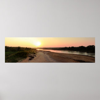 Poster Cimarron River Sunset, junho de 2012 - II