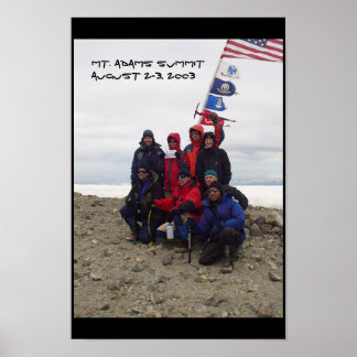 Poster Cimeira do Monte Adams