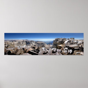Poster Cimeira do Mt Whitney - John Muir Trail