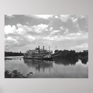 Poster Cincinnati Excursion Steamer: 1942
