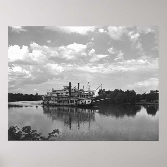 Poster Cincinnati Excursion Steamer: 1942 (Frente)